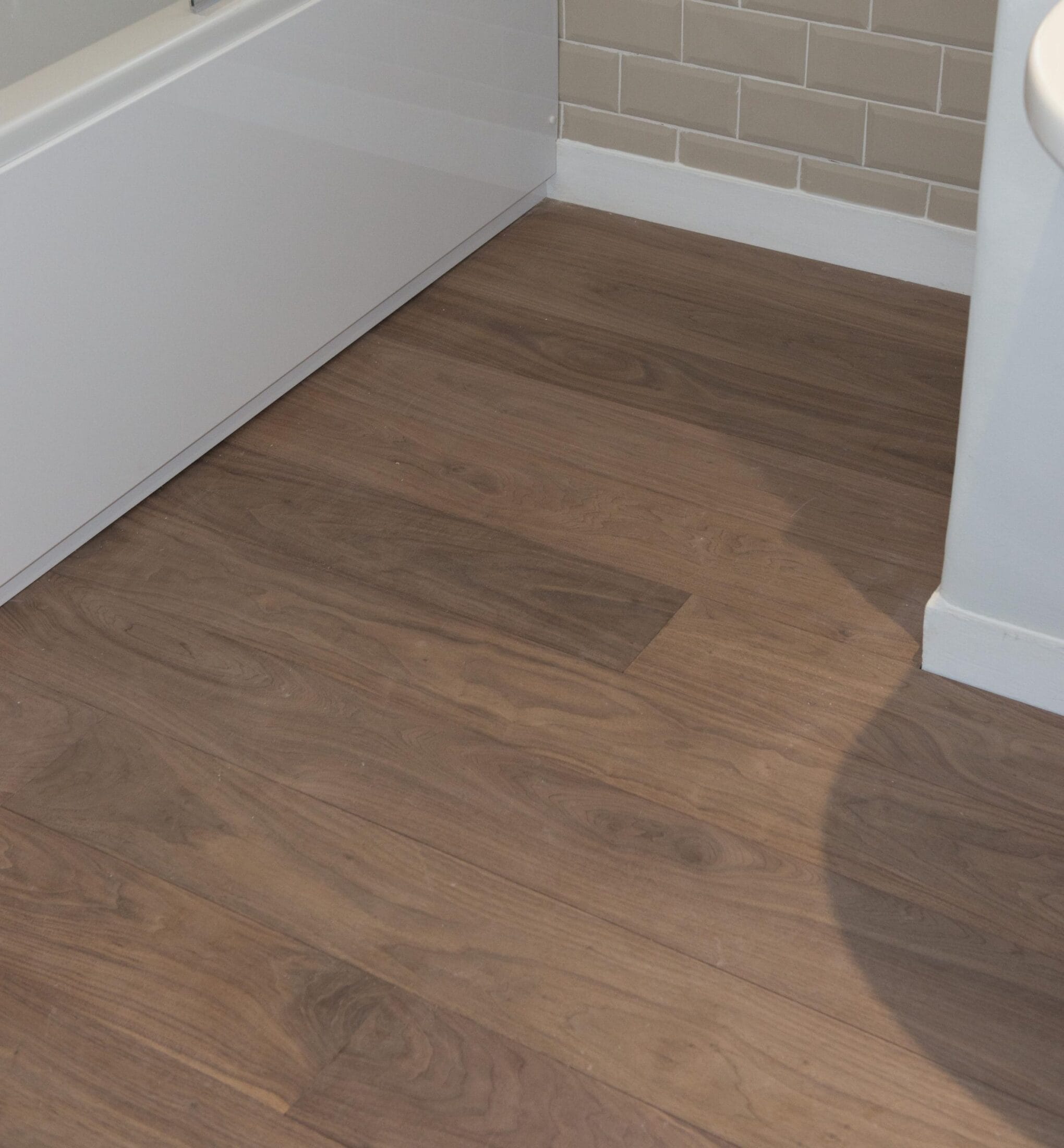 American Walnut With Bleached effect lacquer