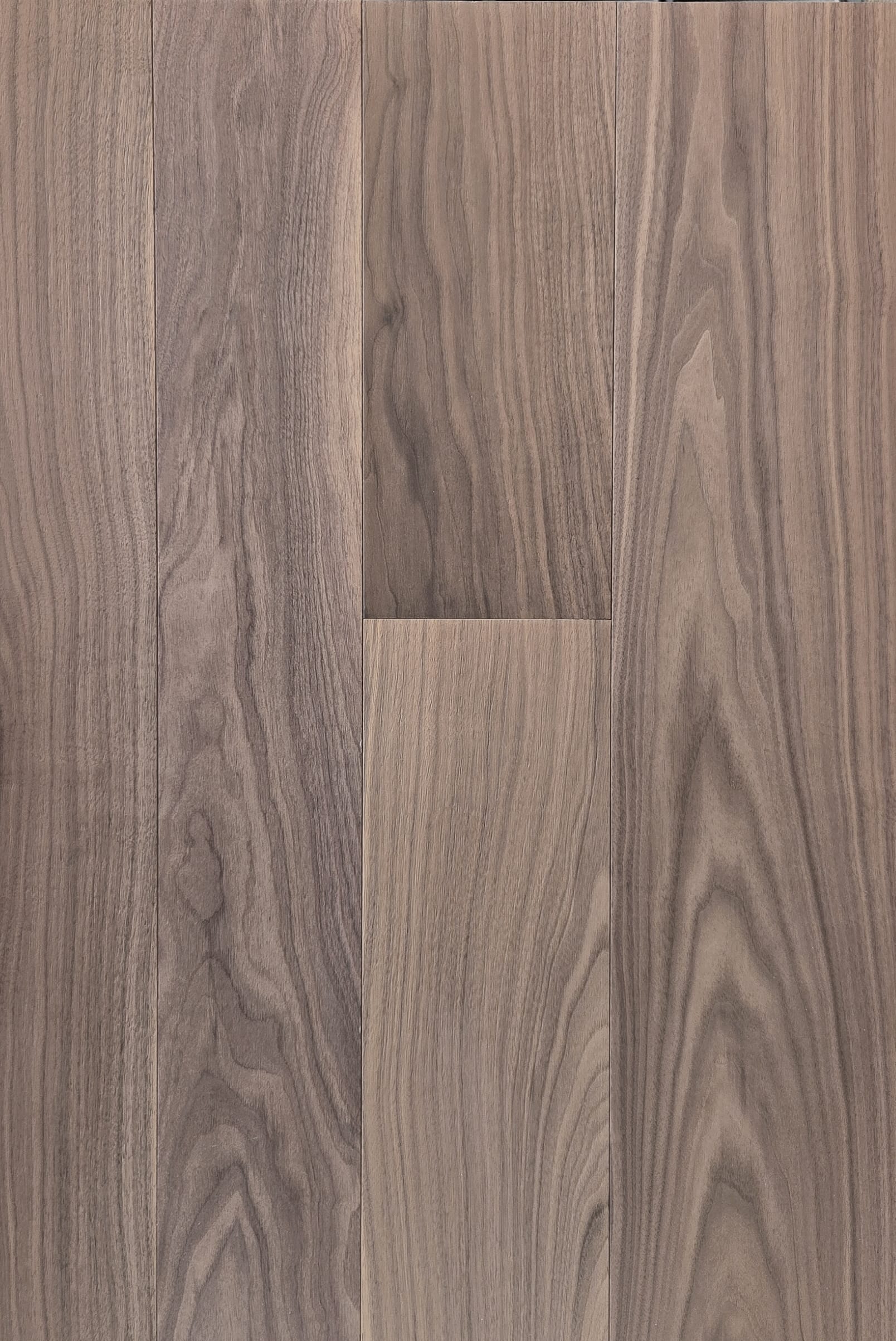 American Walnut flooring with a raw effect finish