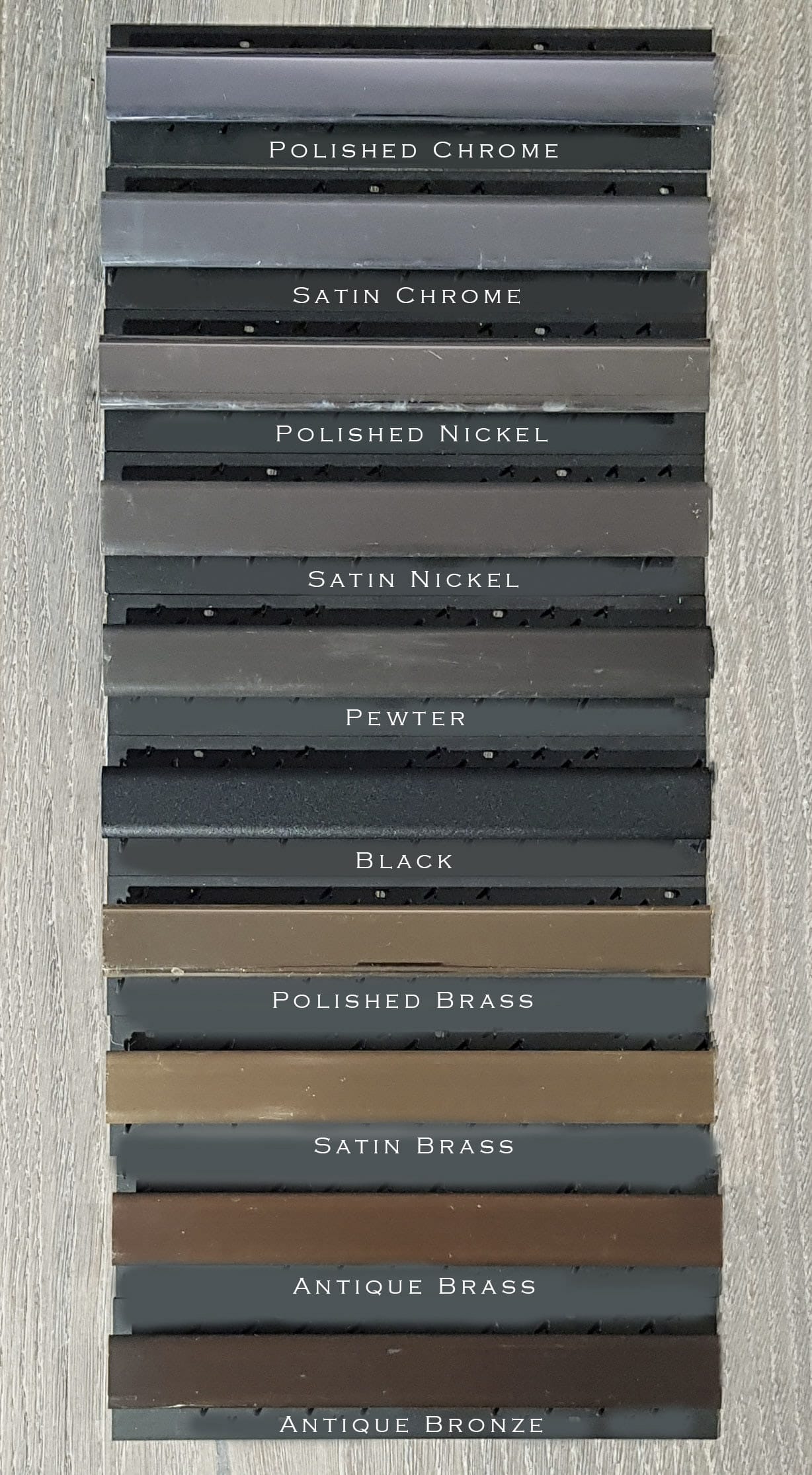 Solid Brass Carpet Profiles