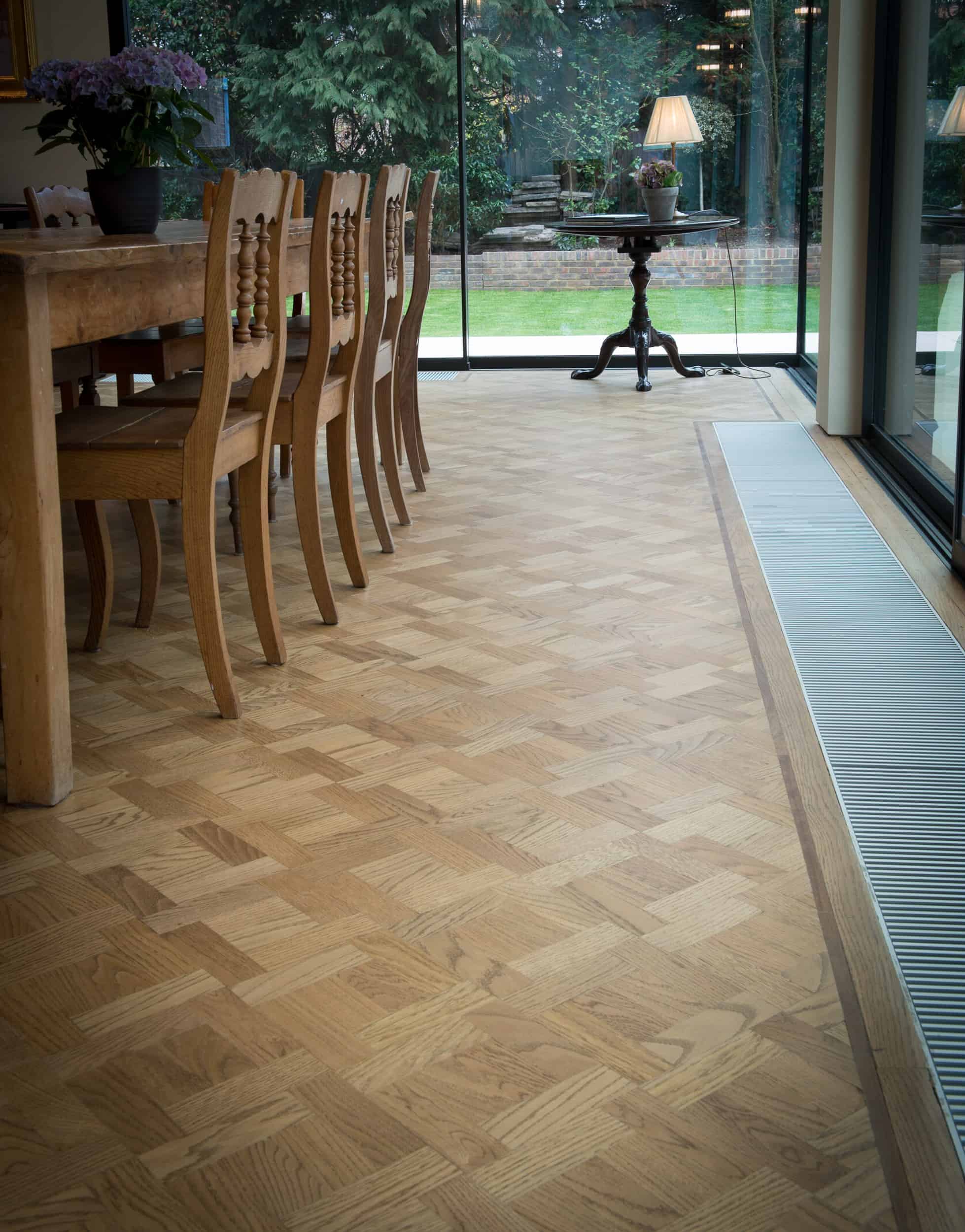 Custom Panels with Walnut Inset Strip