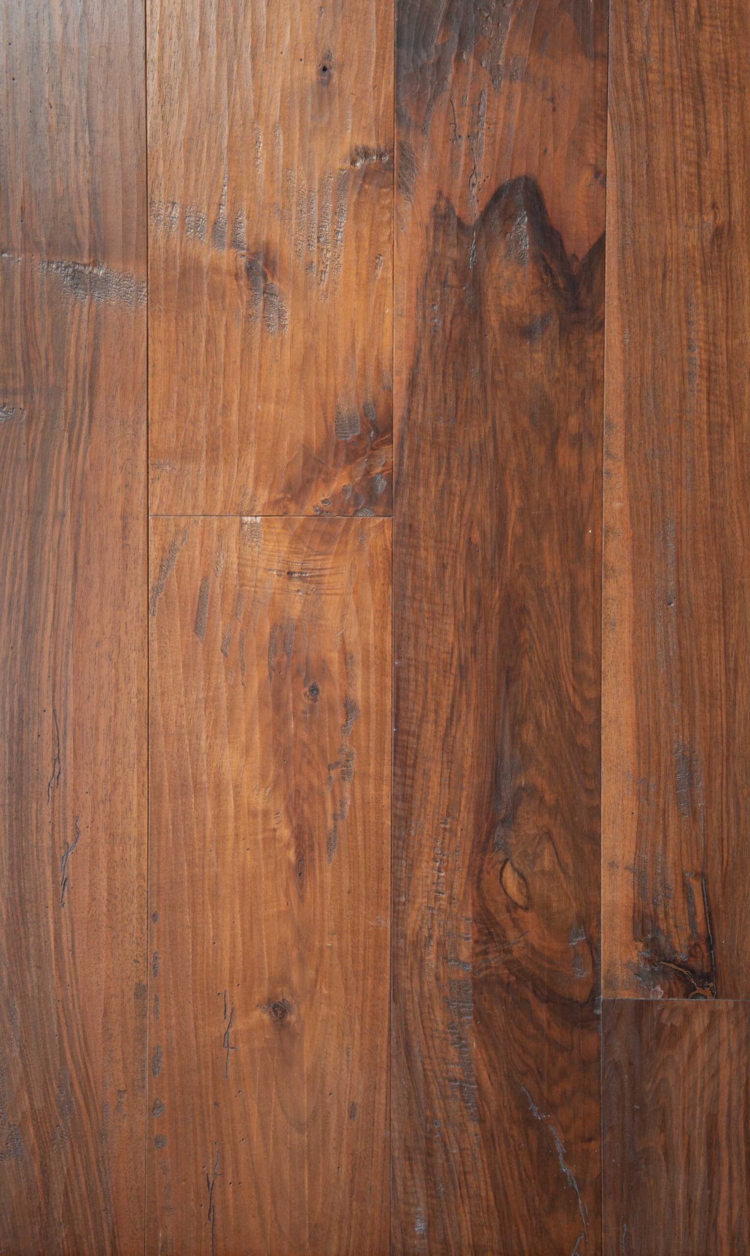 European Walnut aged wood flooring