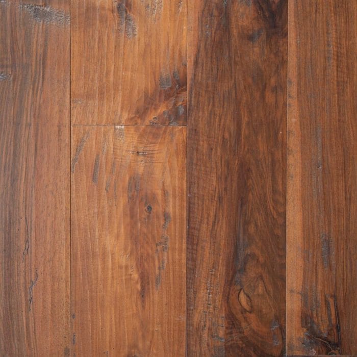 European Walnut aged wood flooring
