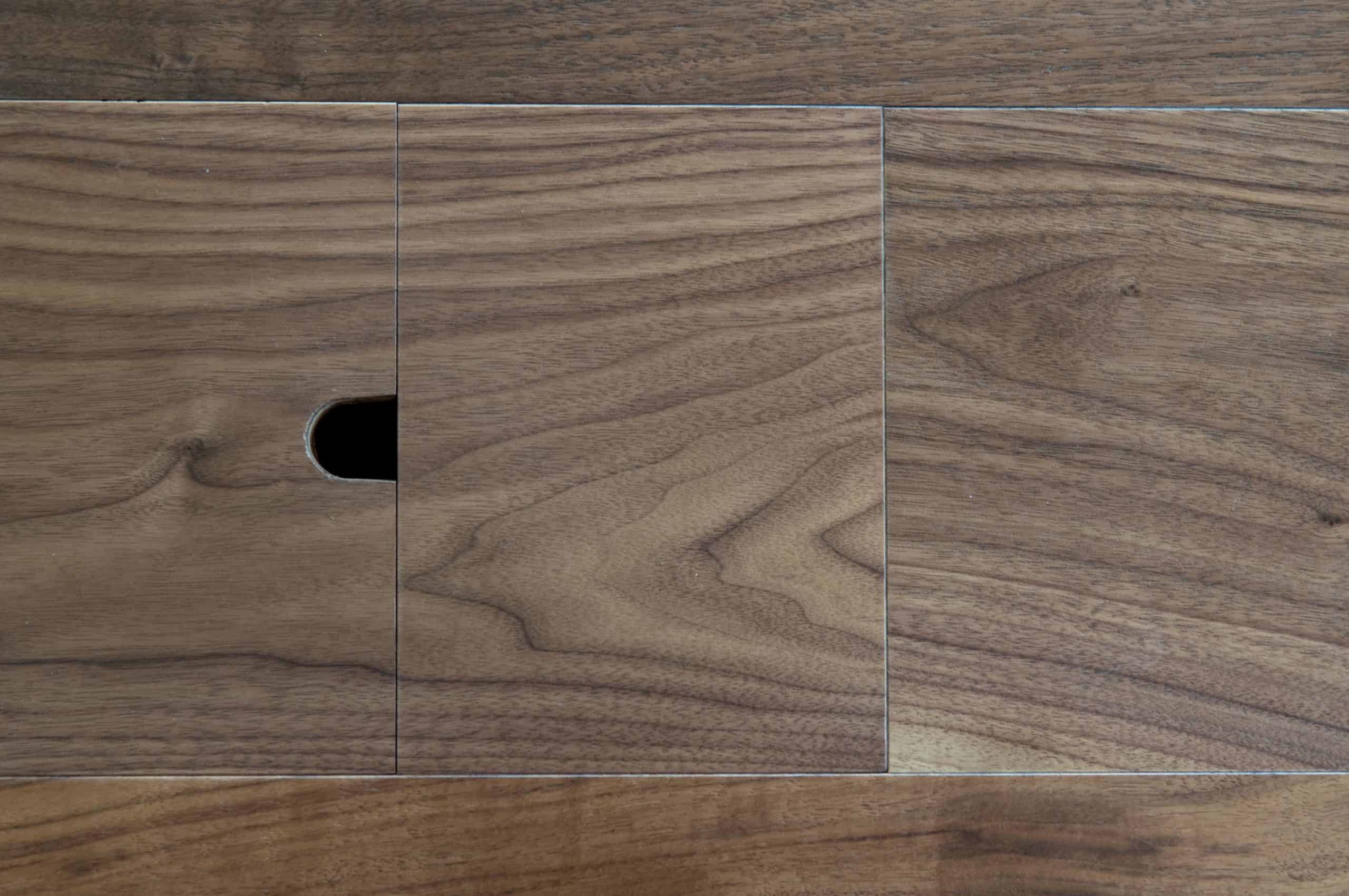 Floor Socket Cover with Wood Flooring