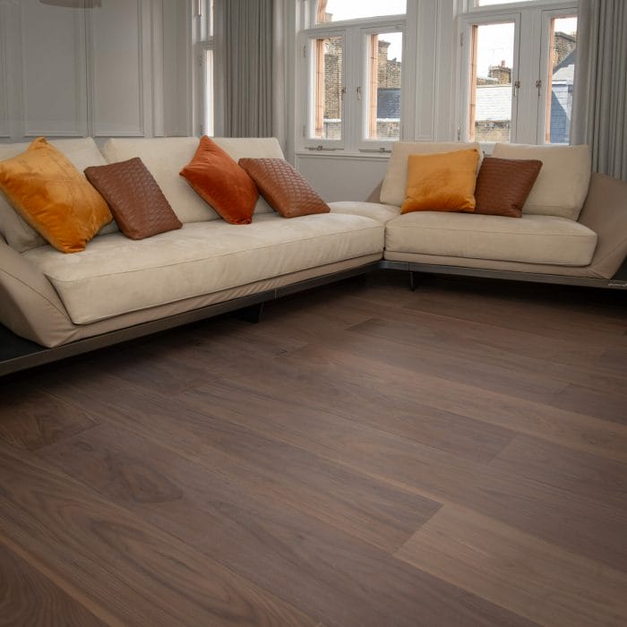 American Walnut plank flooring