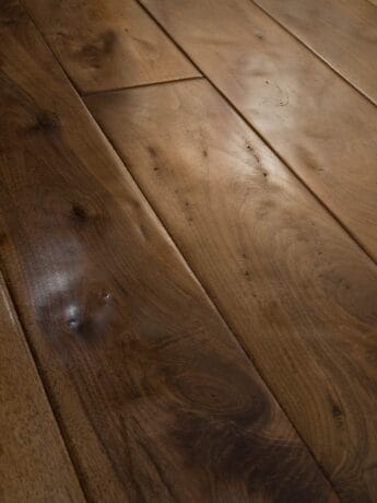 Dark Aged Hand Distressed European Walnut Wood Flooring