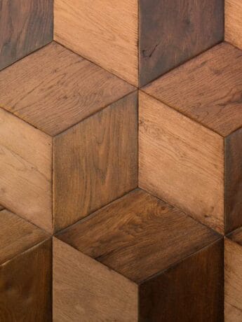Aged Oak Cubes Woof Flooring
