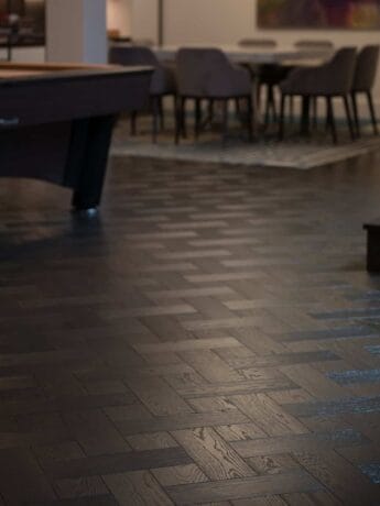 Dark Wood Floors - basket weave oak Wood Flooring