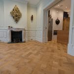 Oak Basketweave Brushed Oiled Wood Flooring