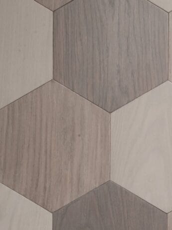 Oak Parquet Hexagon