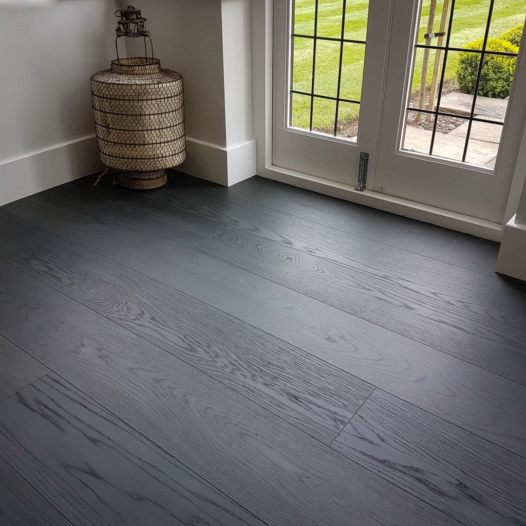 Dark Grey Wood flooring - Antigua Oak