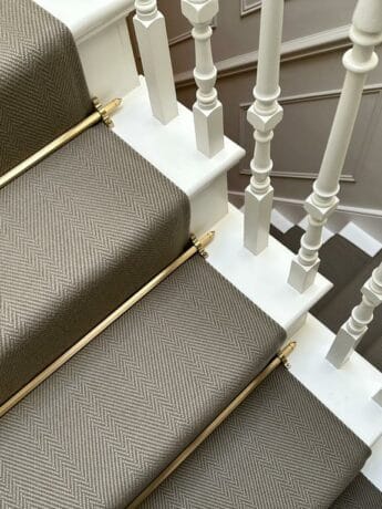 Sherringham 8 runner with stair rods