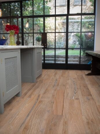 Reclaimed Oak flooring white lucca