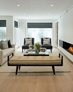 Beach House Style Wood Floor in Modern Home