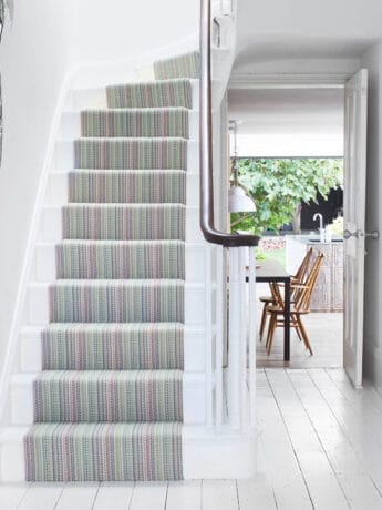 Kobe Jade Flatweave Stair Runner