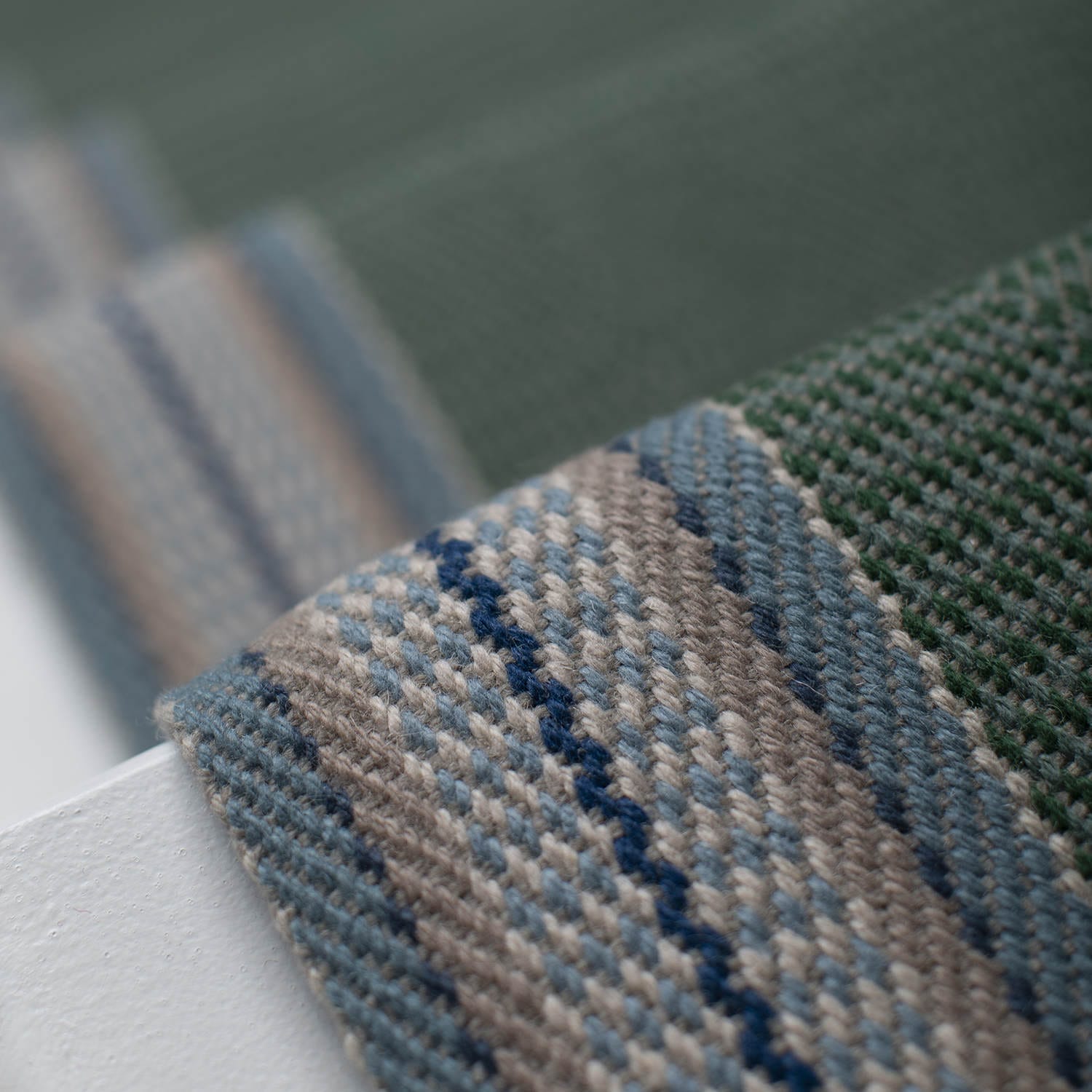 Pelham Juniper Flatweave Stair Runner