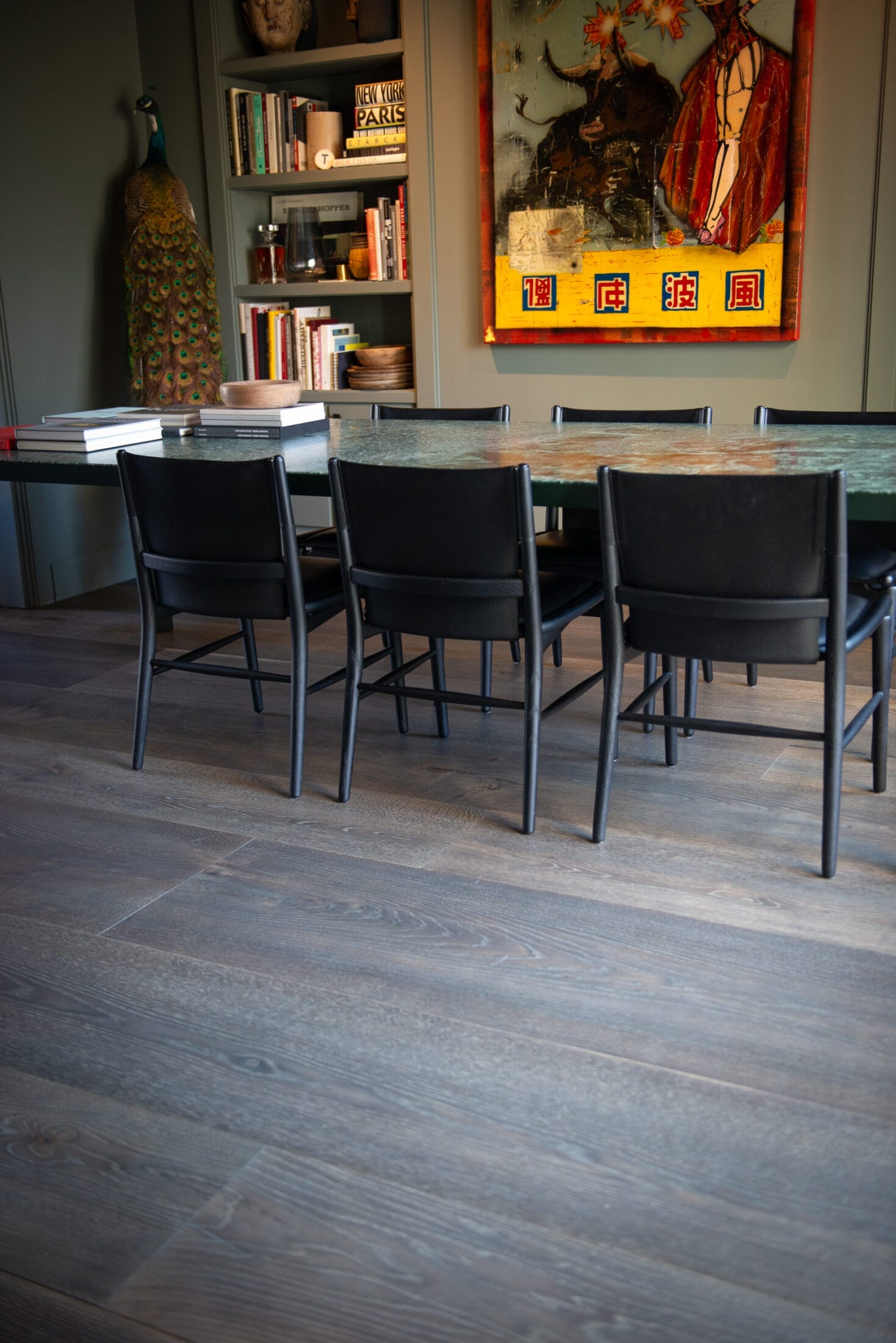 Cuba Oak in Dining room