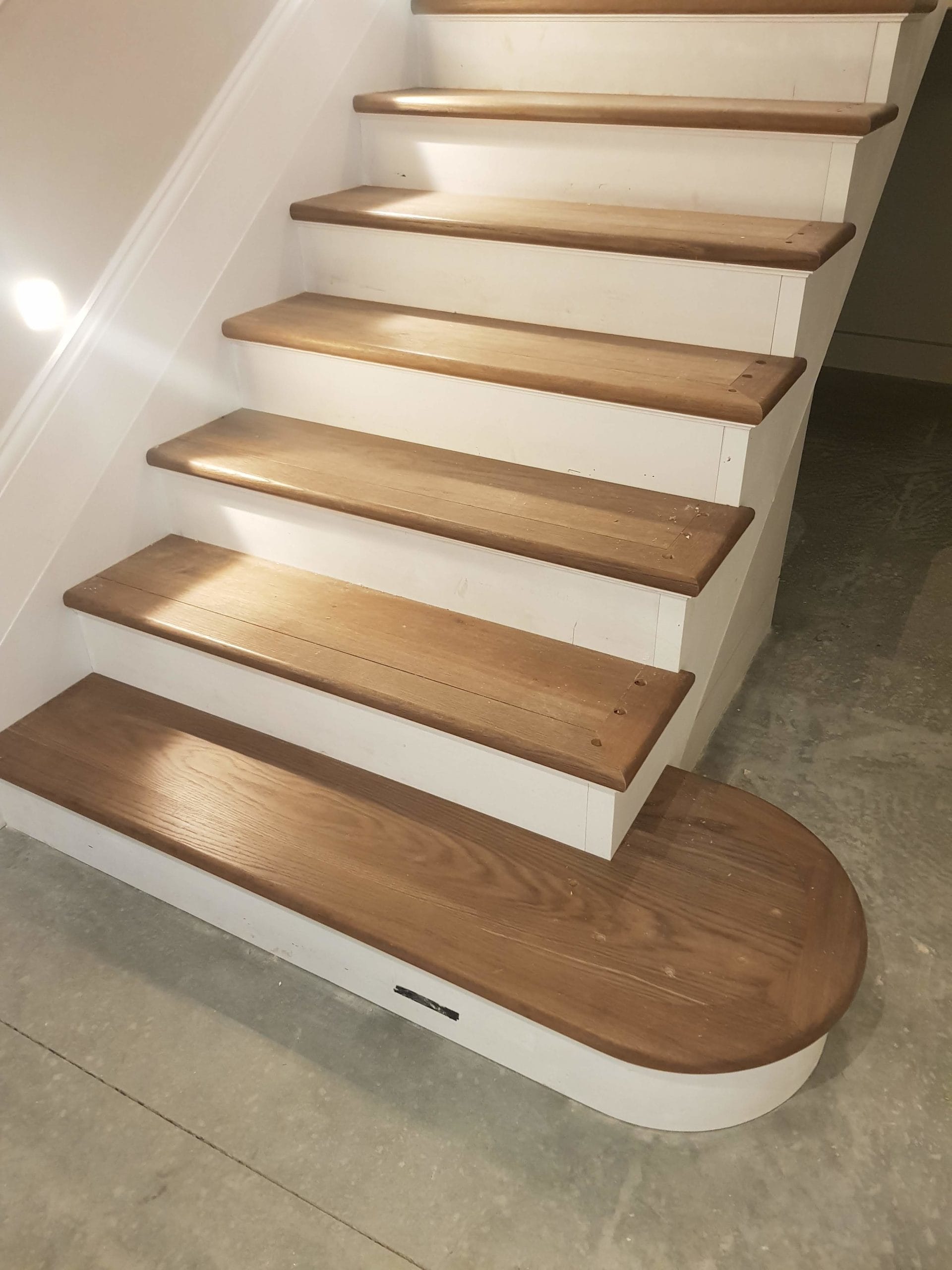Stair nosing rounded design