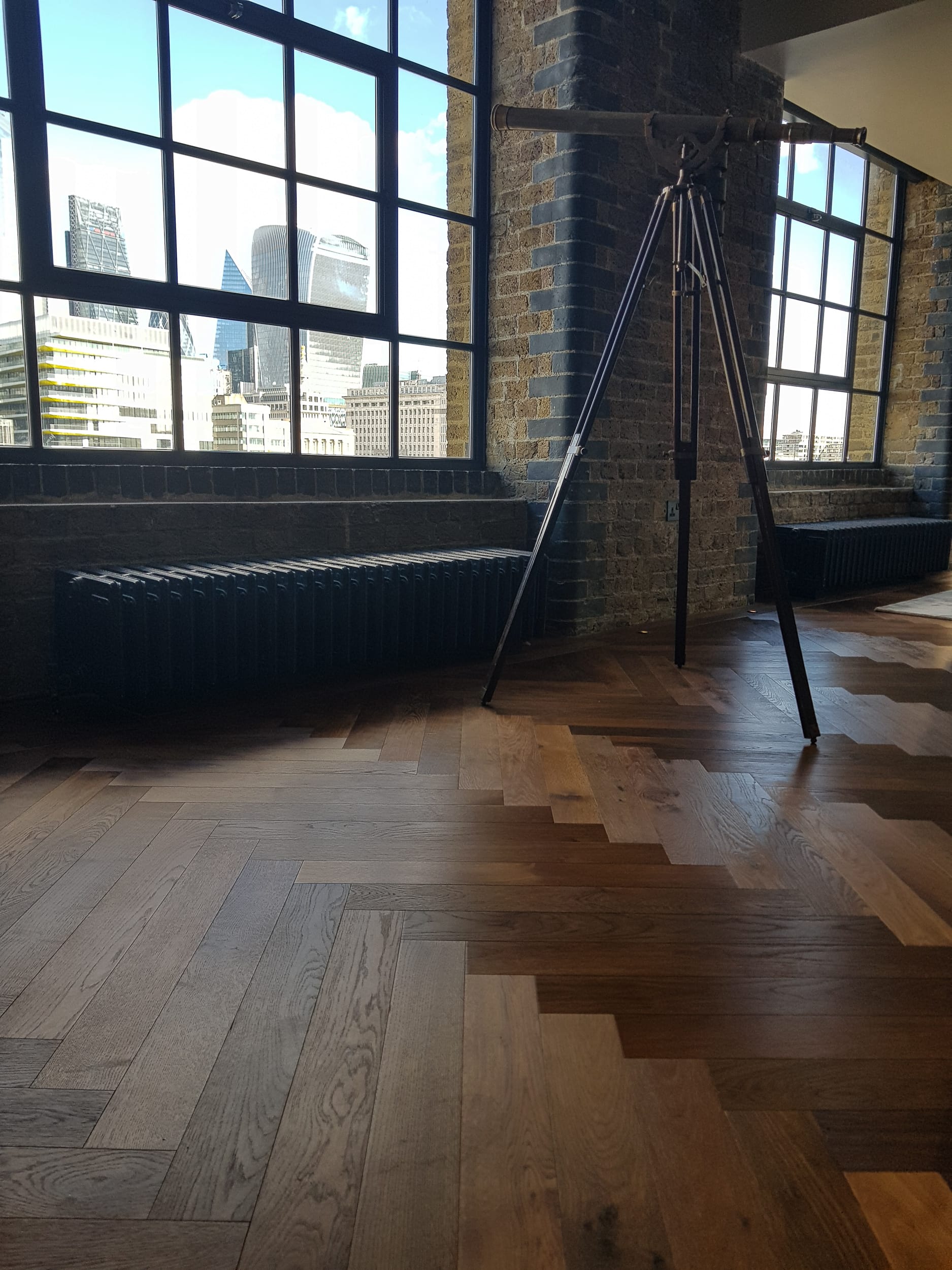 Dark Oak Flooring medium Thermo