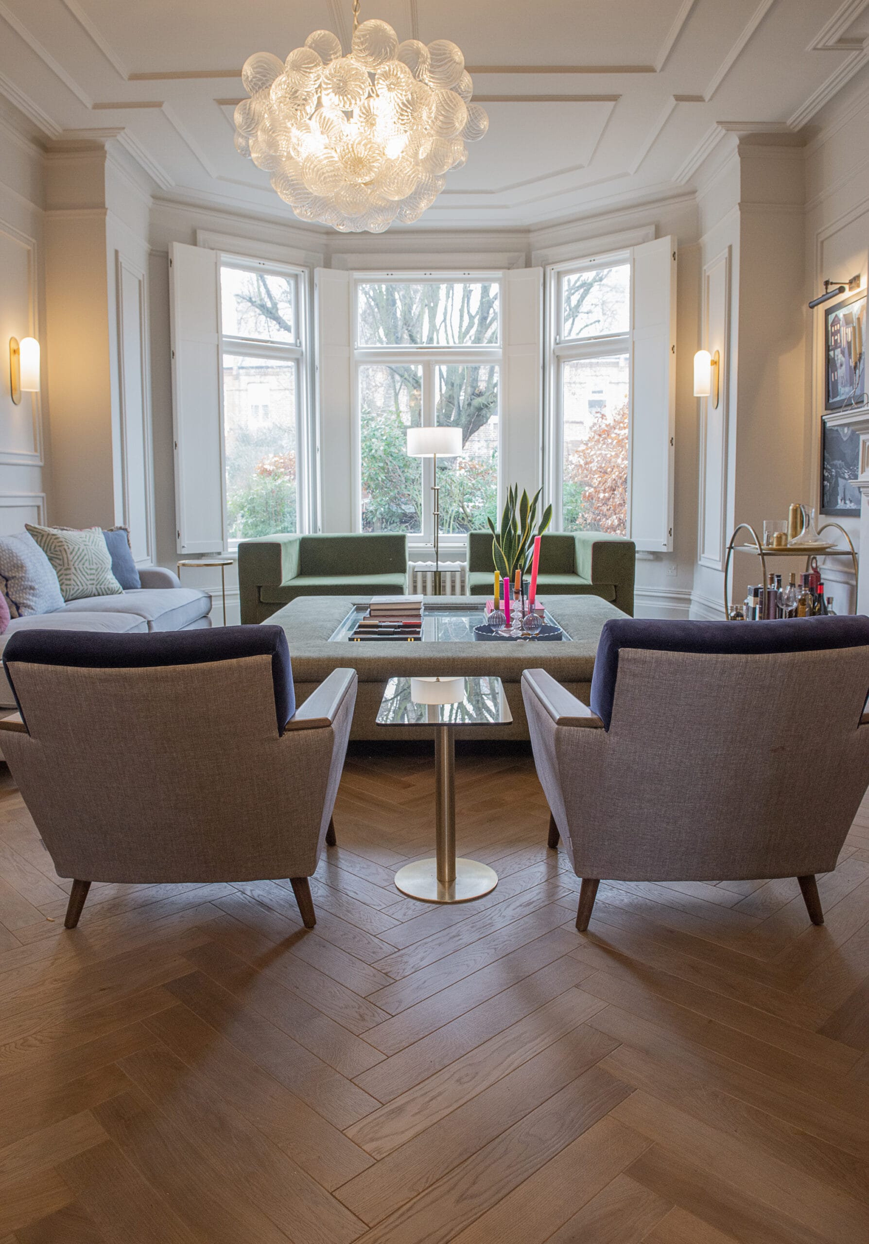 Caledonian Oak Herringbone