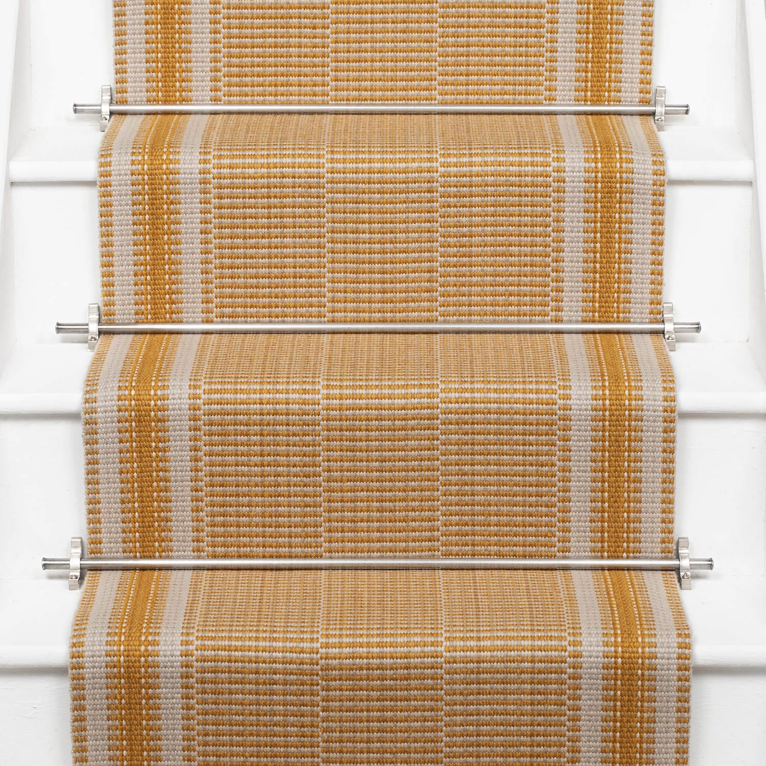 Mila-Gold-1 Roger Oates Flatweave Runner Mila Gold