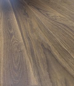 Dark Smoked Oak Flooring with raw effect finish