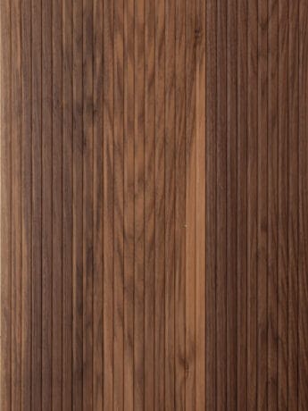 Fluted American Walnut Panels