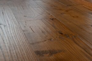 Hand Planed with wormhole effect