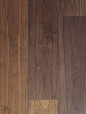 American Walnut engineered wood flooring with oil finish
