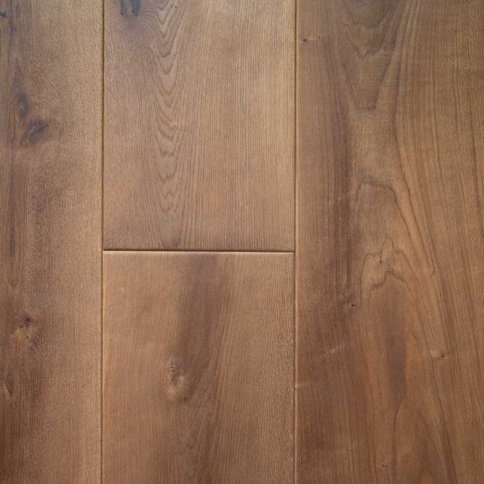 Aged Oak Floor with natural unevenness win wide planks