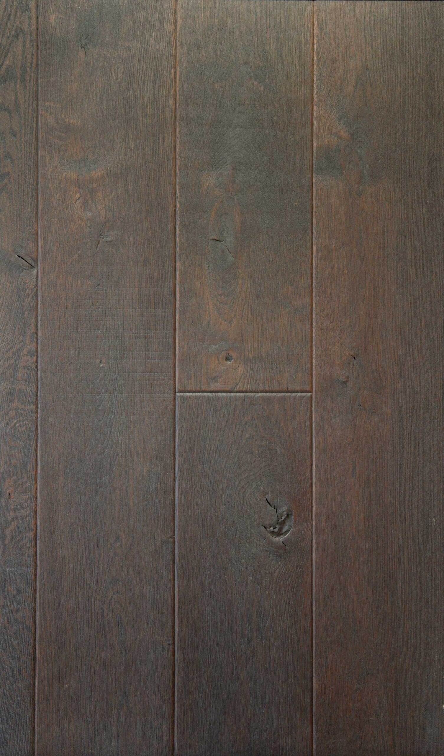 Rivington Oak Ricington Shrunk and Aged Oak flooring Dark Smoked