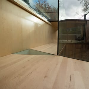 Canadian Maple floor in Modern Home