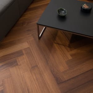 Teak Herringbone Wood Flooring