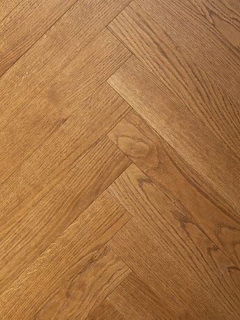 Mid Tone Herringbone Wood Flooring