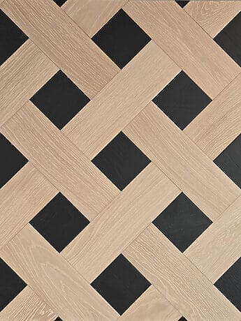 2 colour Basket Weave Parquet flooring design