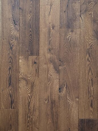 aged brown oak flooring
