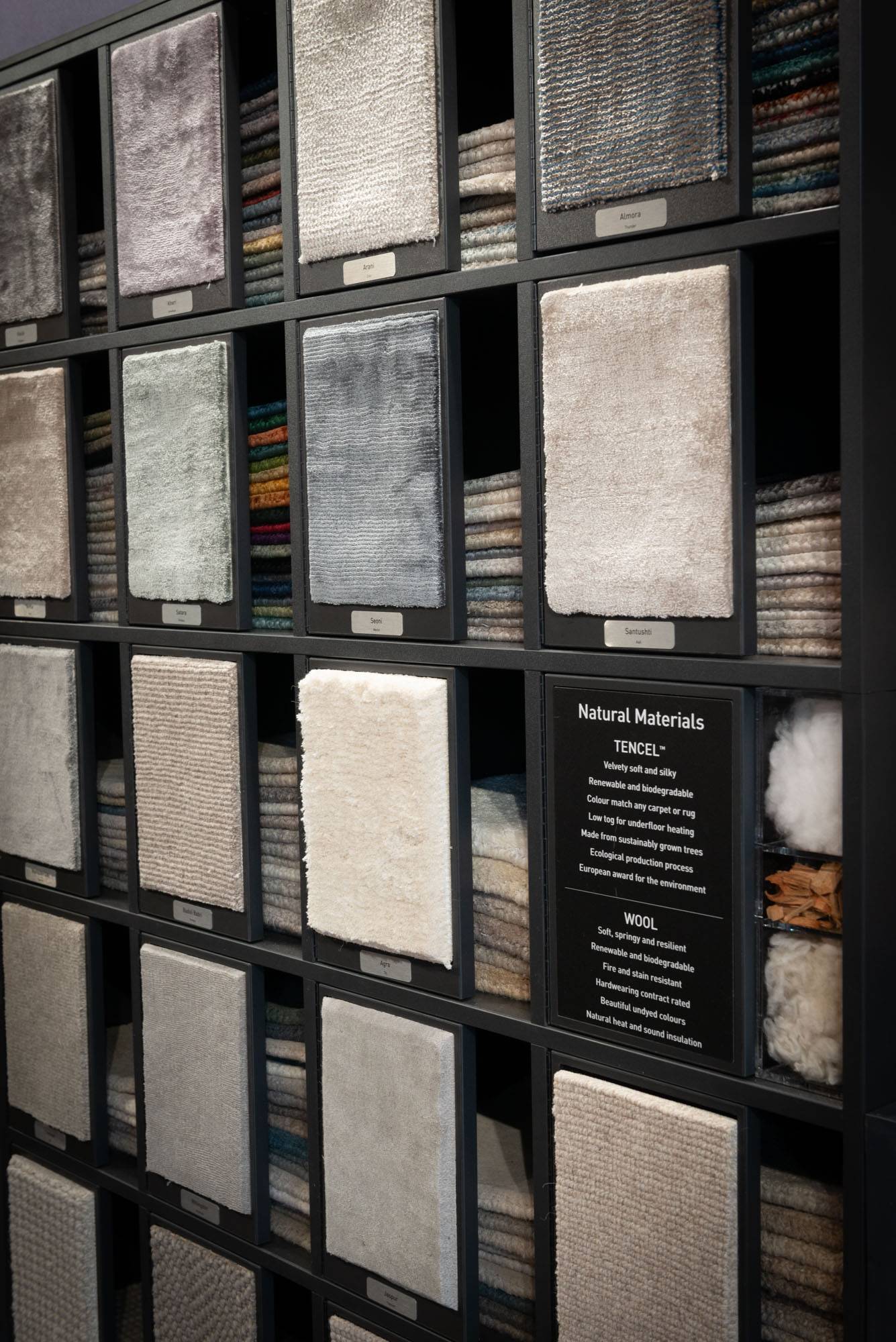 Luxury Carpet Showroom Displays